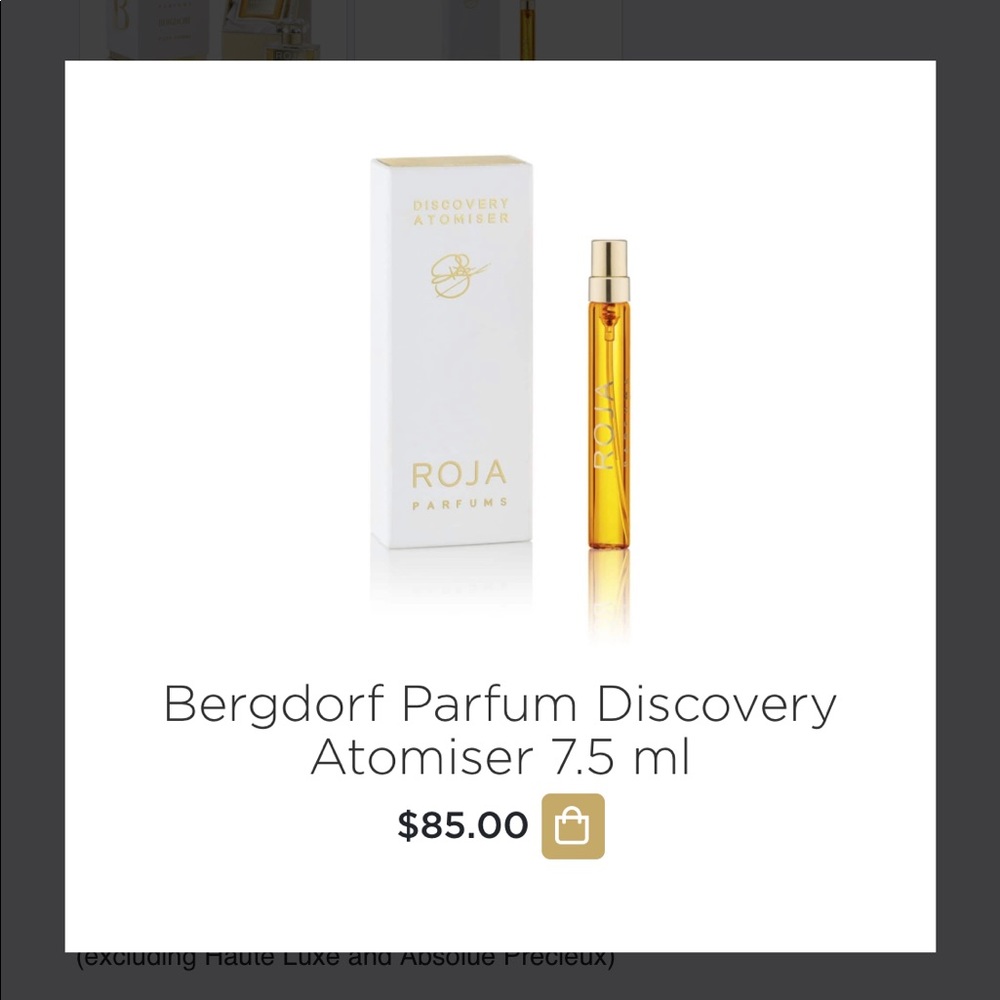 ✨ Roja Dove Bergdorf Discovery
